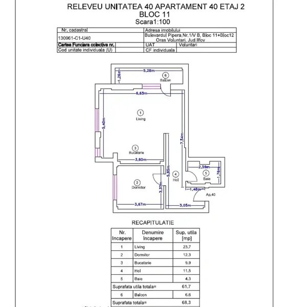 Pipera Apartament 2 camere  Mobilat& Utilat  Ivory Residence Rond OMV